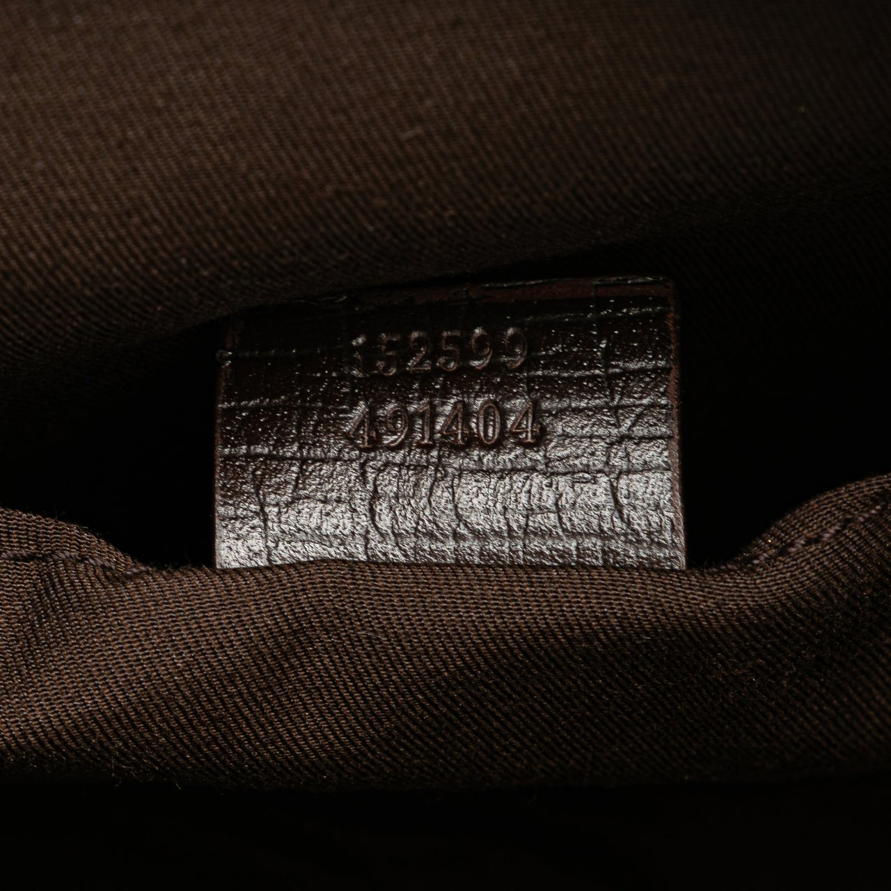 Gucci GG Supreme Web Clutch Bruin