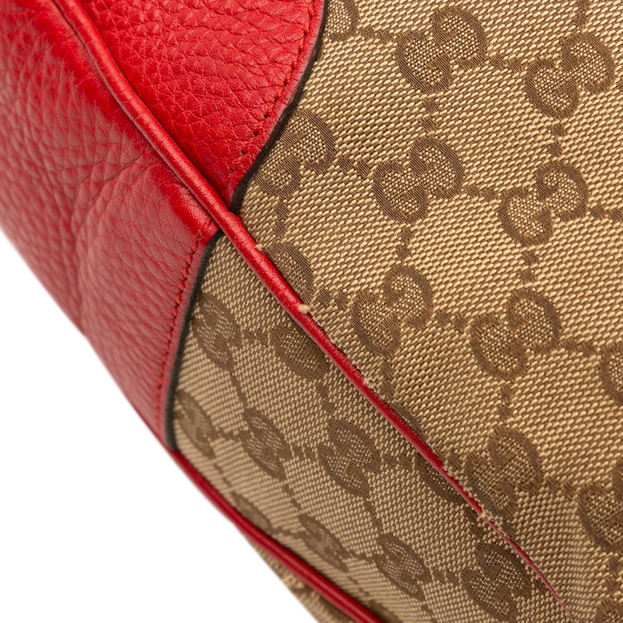 Gucci GG Canvas Bamboo Diana Satchel Bruin