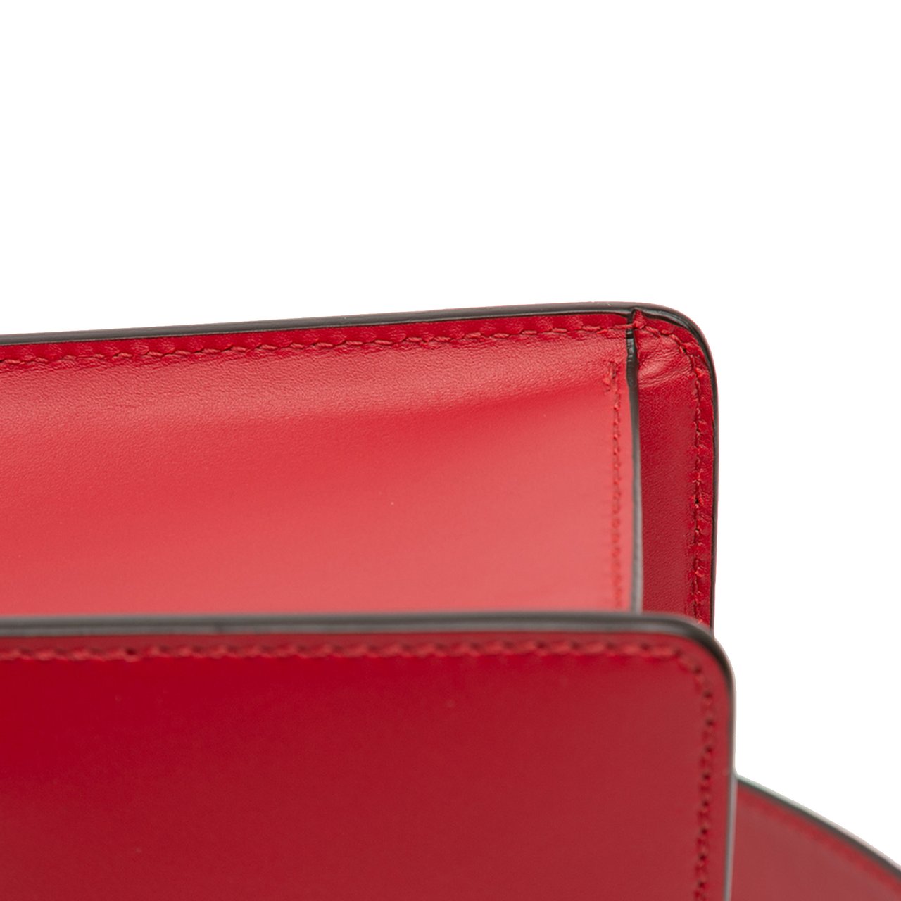 Gucci Small Leather Sylvie Web Satchel Rood