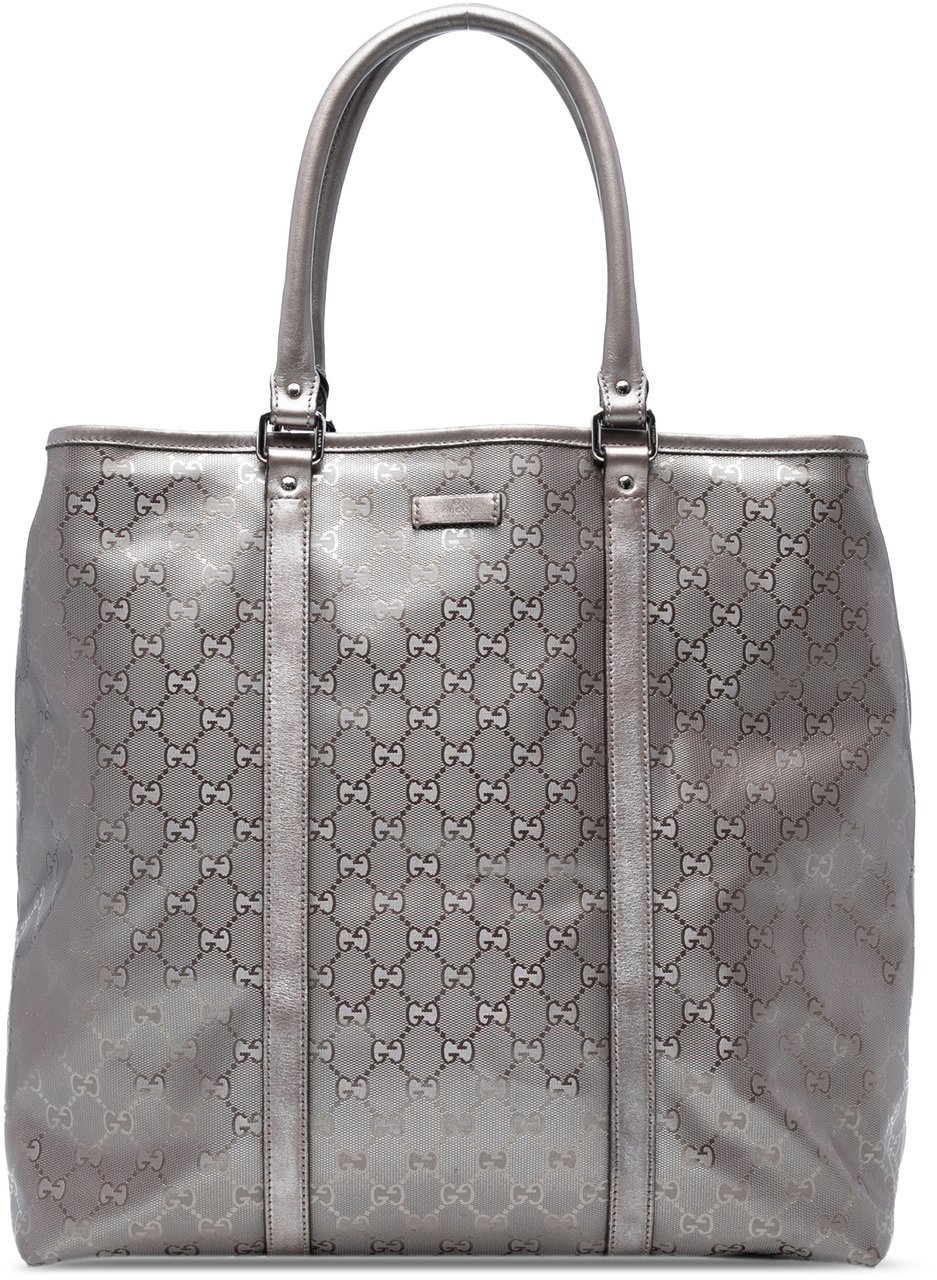 Gucci GG Imprime Joy Vertical Tote Grijs