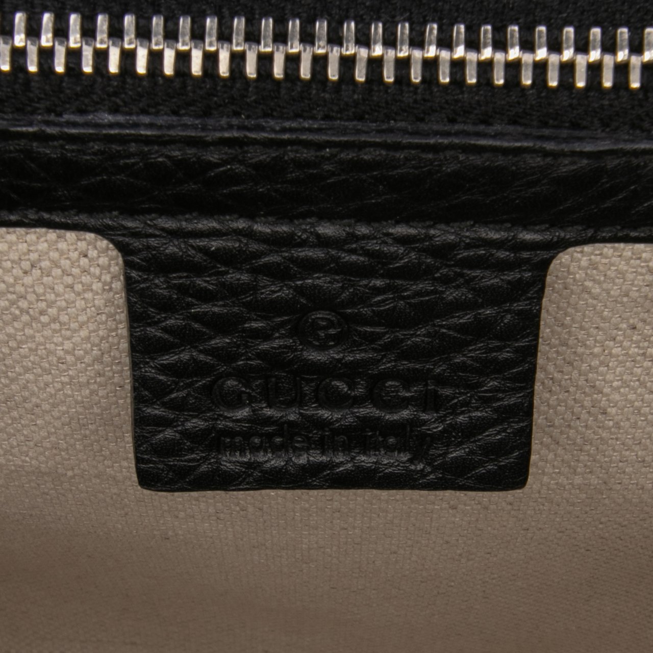 Gucci Large GG Neoprene New Bamboo Top Handle Bag Zwart