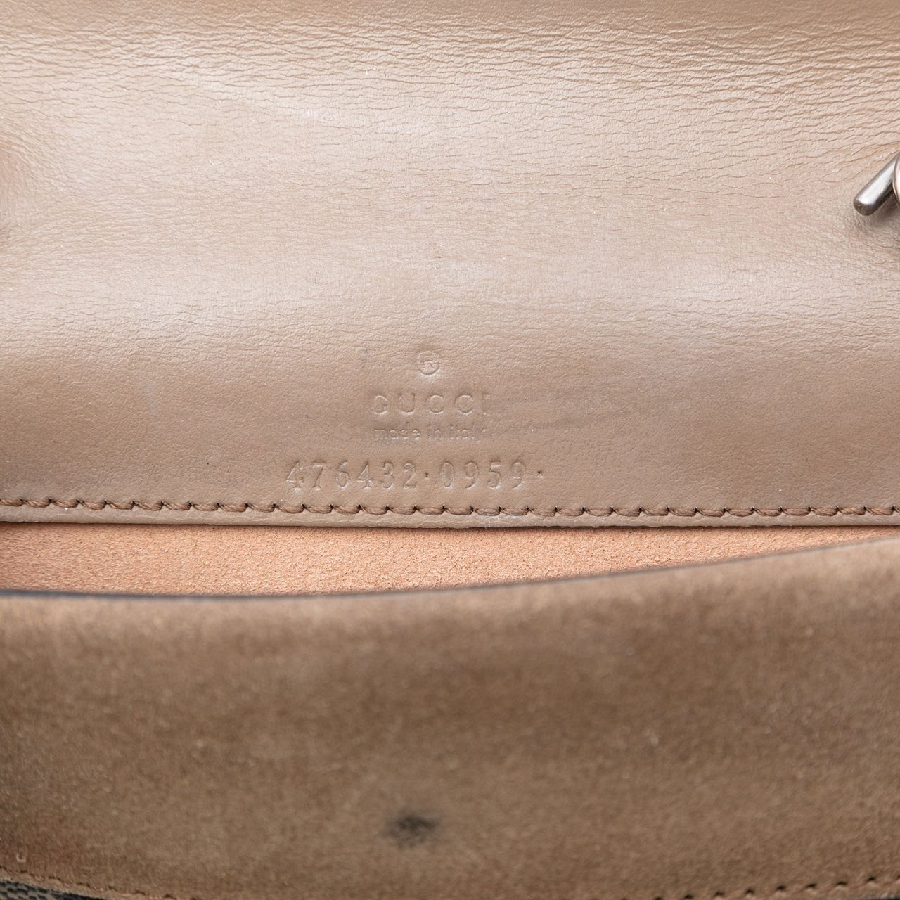 Gucci Mini GG Supreme Dionysus Crossbody Bruin