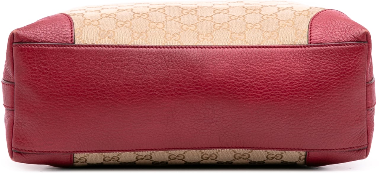 Gucci Small GG Canvas Miss GG Hobo Bruin