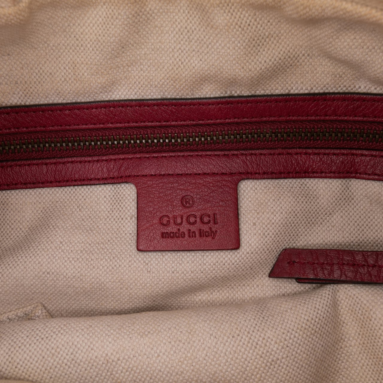 Gucci Small GG Canvas Miss GG Hobo Bruin
