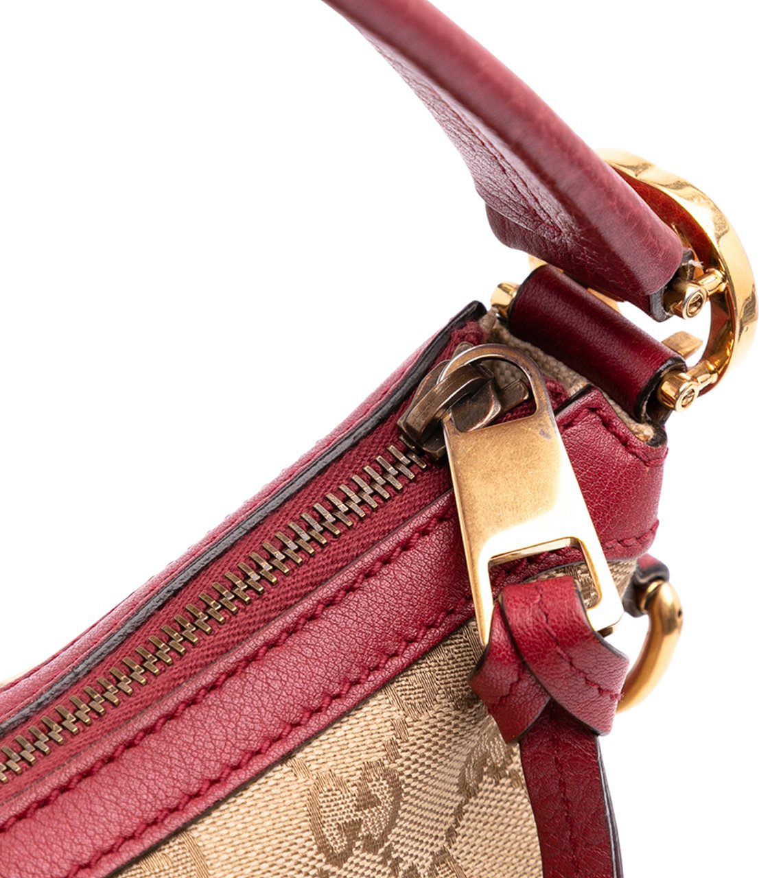 Gucci Small GG Canvas Miss GG Hobo Bruin