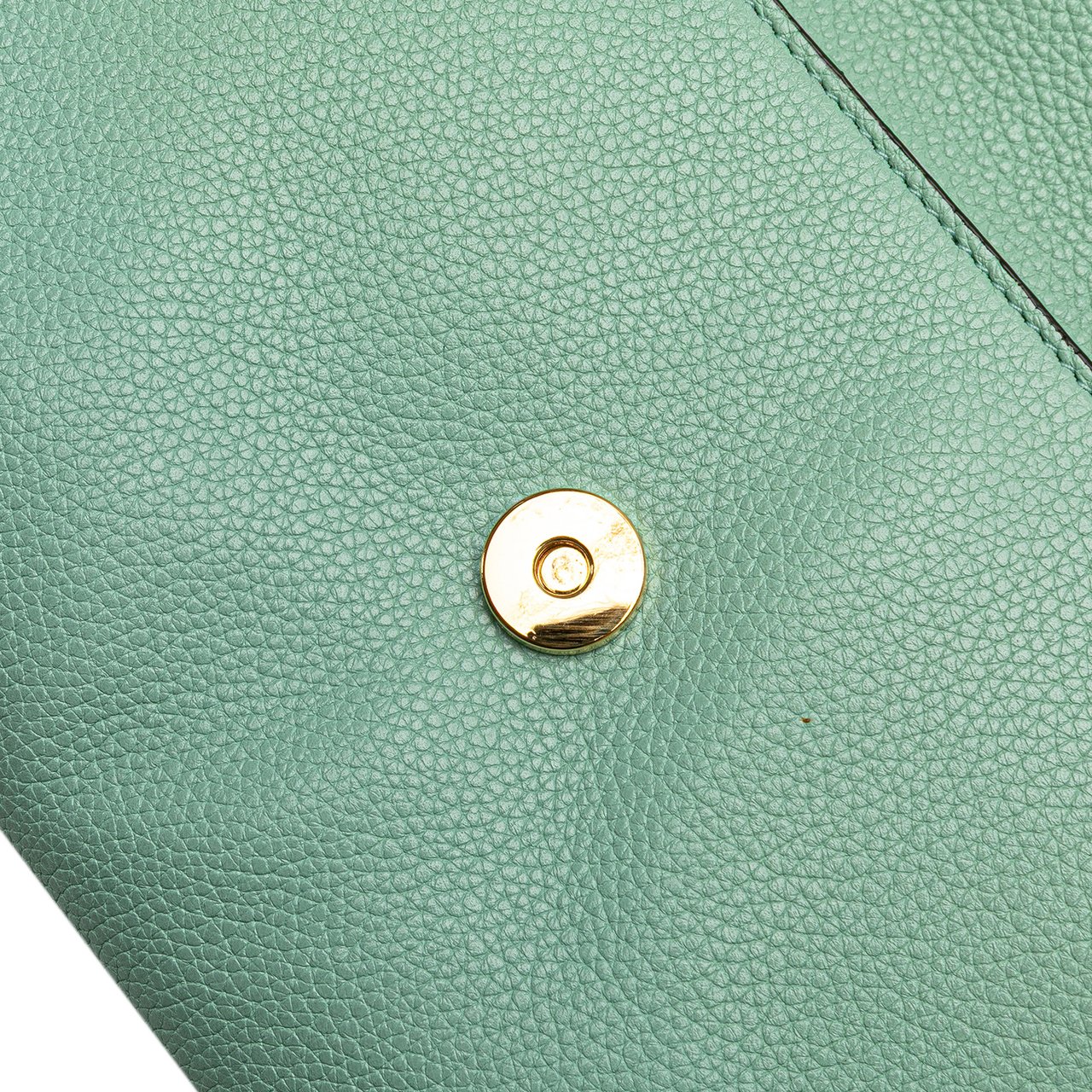 Gucci Small Leather Zumi Satchel Groen