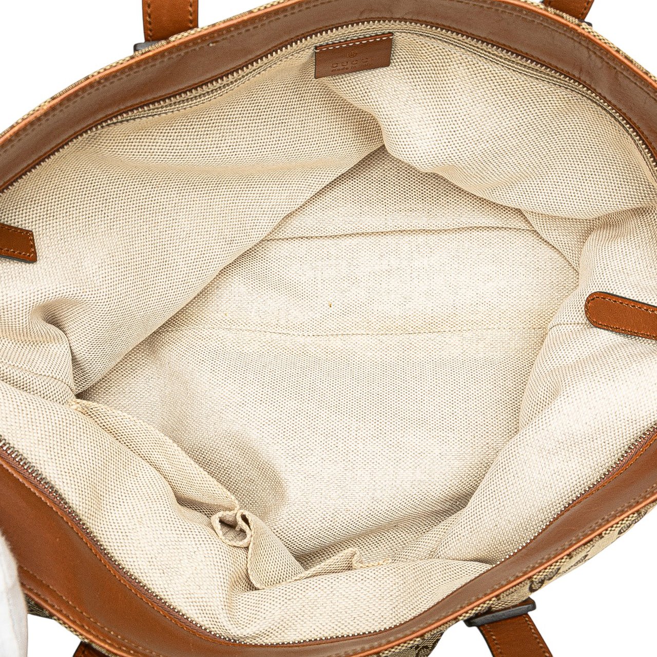 Gucci GG Canvas Tote Bruin