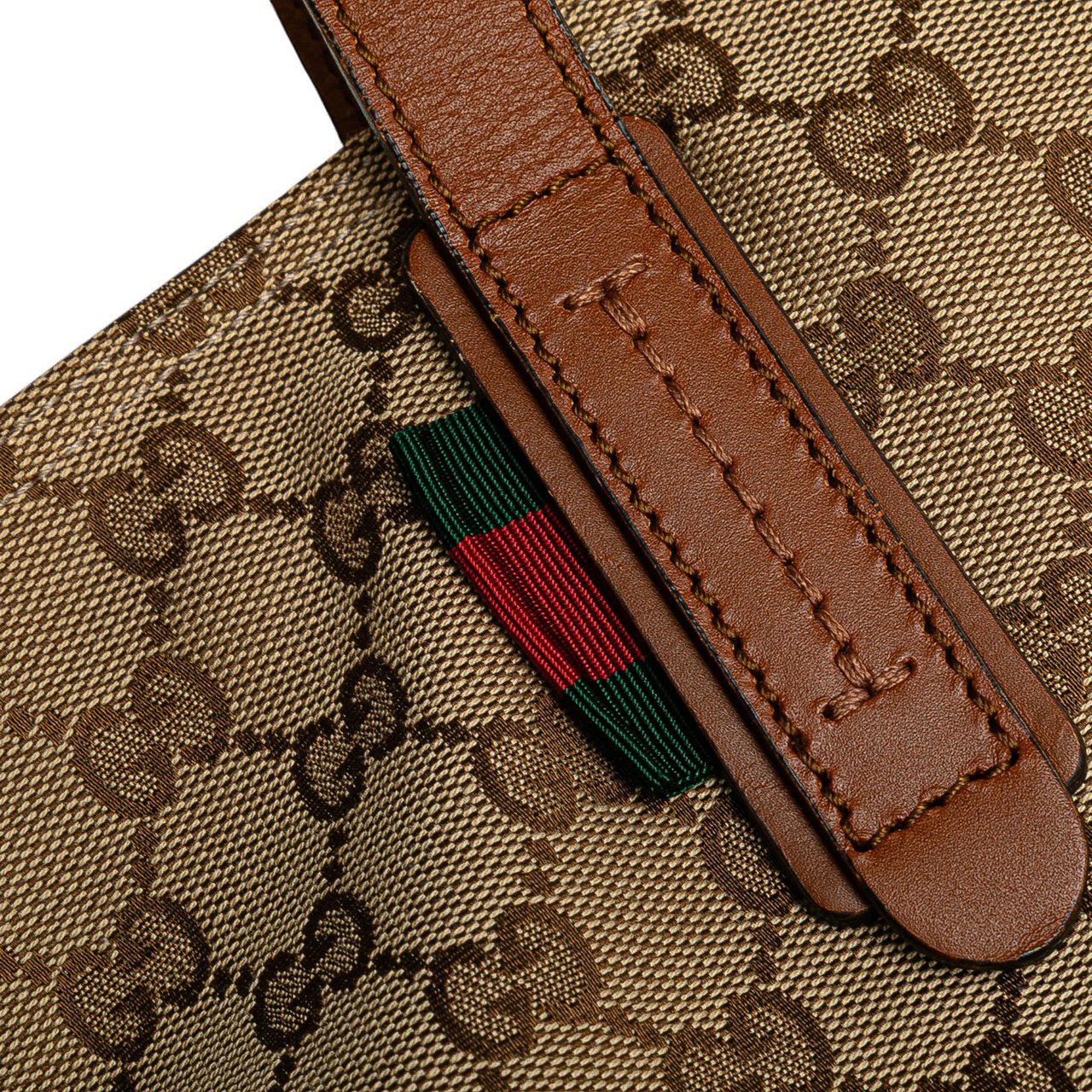 Gucci GG Canvas Tote Bruin
