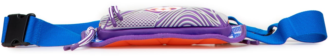 Gucci GG Nylon and Rubber Belt Bag Blauw