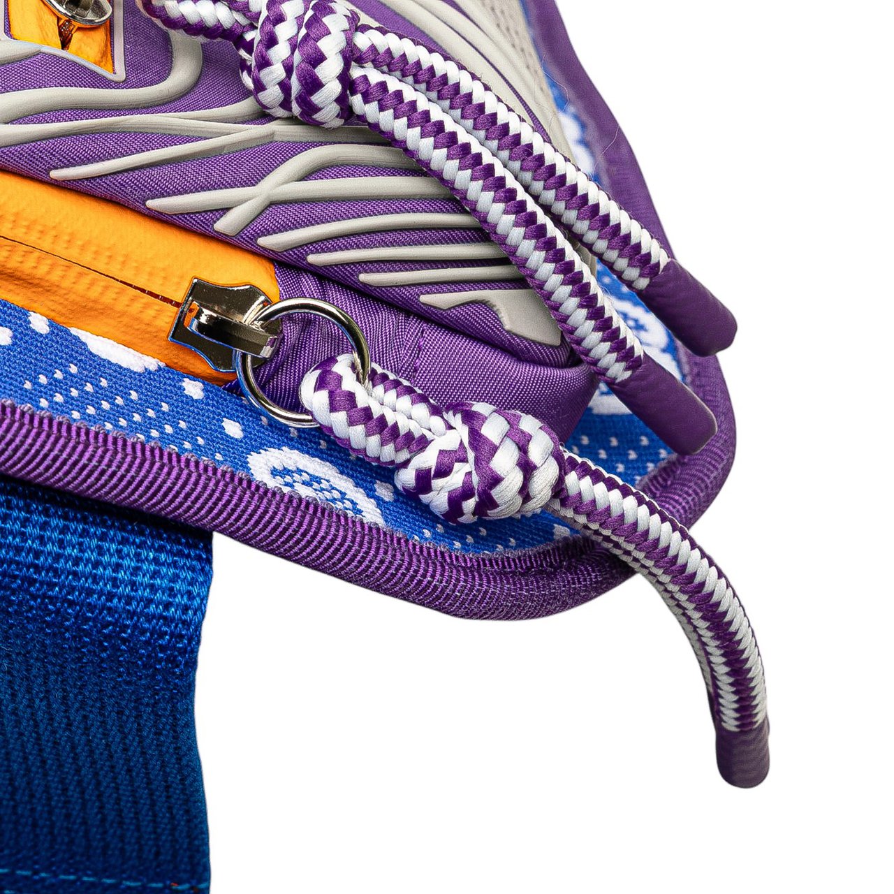 Gucci GG Nylon and Rubber Belt Bag Blauw