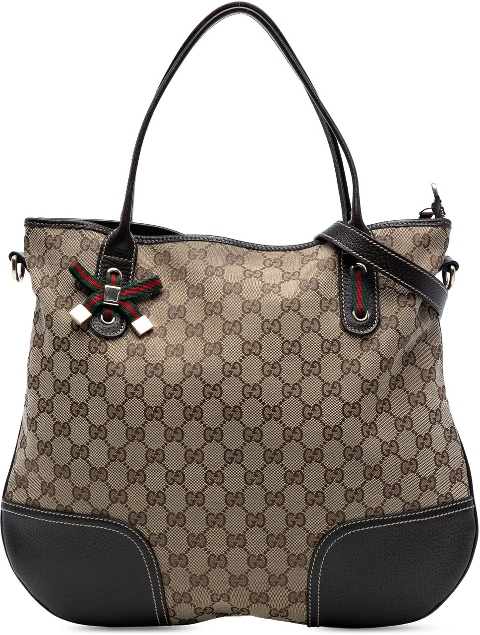 Gucci GG Canvas Princy Satchel Bruin