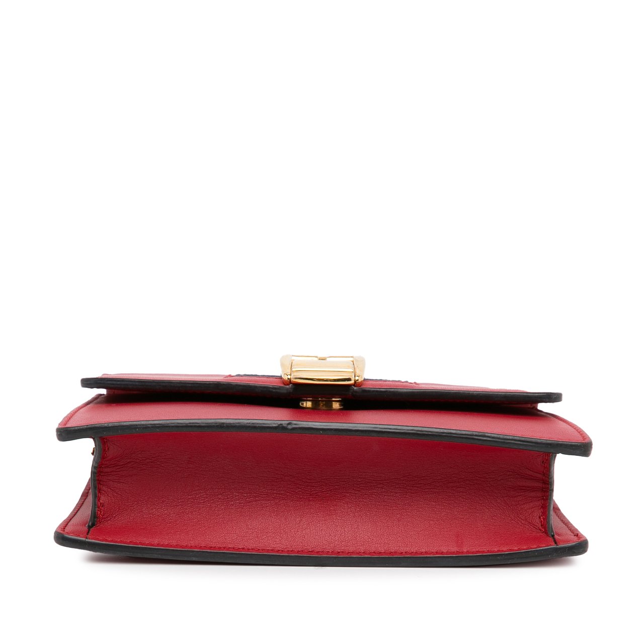 Gucci Super Mini Sylvie Chain Bag Rood