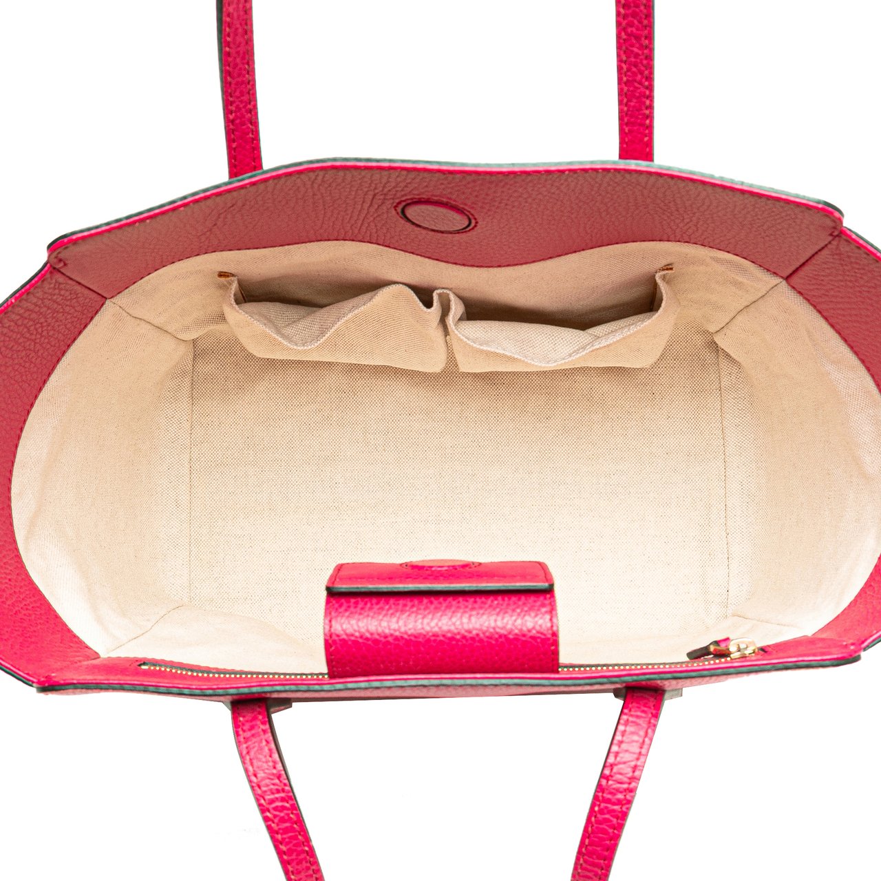 Gucci Medium Dollar Calfskin Swing Tote Roze