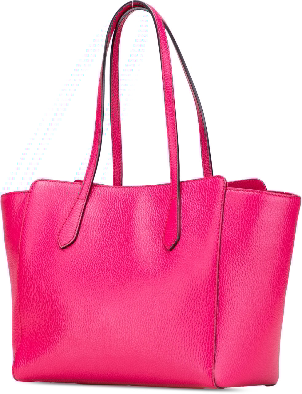 Gucci Medium Dollar Calfskin Swing Tote Roze