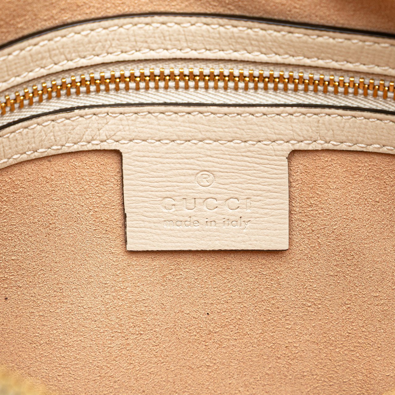 Gucci Small GG Supreme Horsebit 1955 Crossbody Bruin