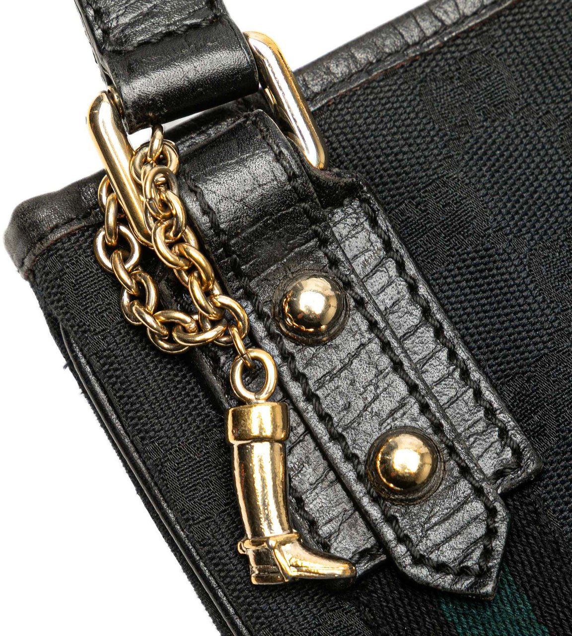 Gucci GG Canvas Jolicoeur Crossbody Zwart