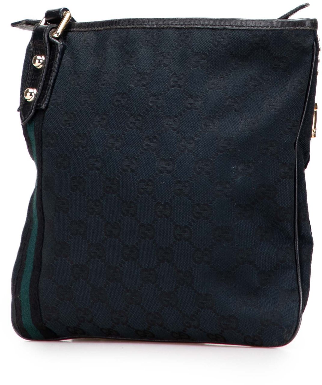 Gucci GG Canvas Jolicoeur Crossbody Zwart