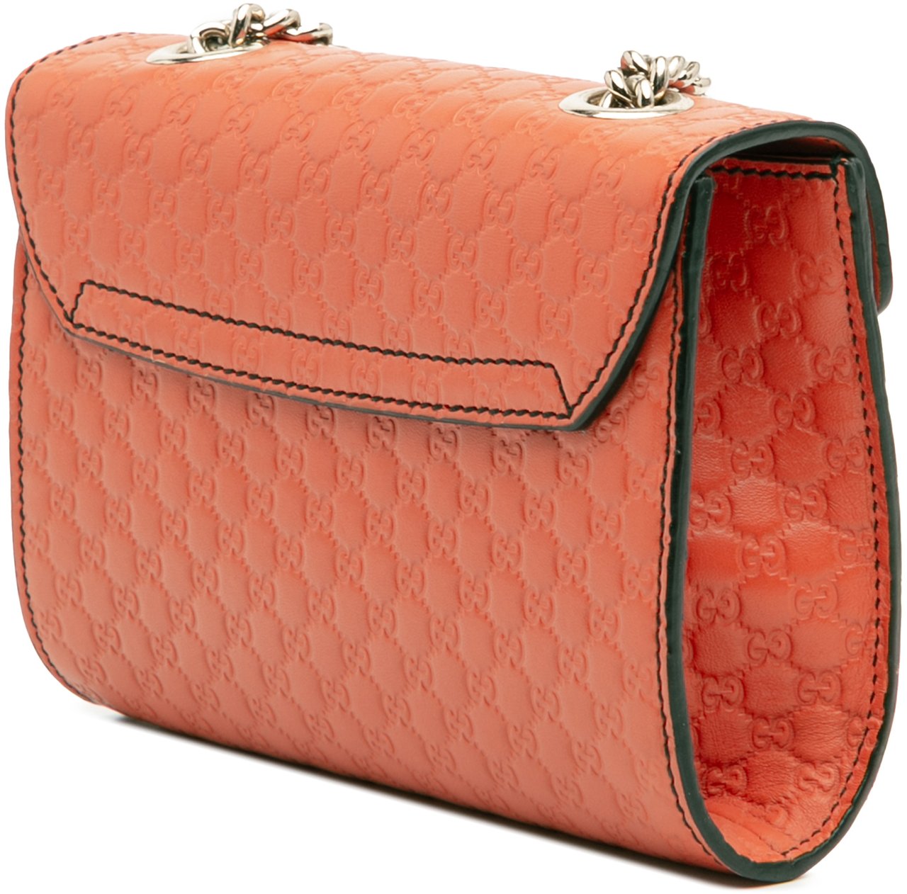 Gucci Mini Microguccissima Emily Crossbody Oranje