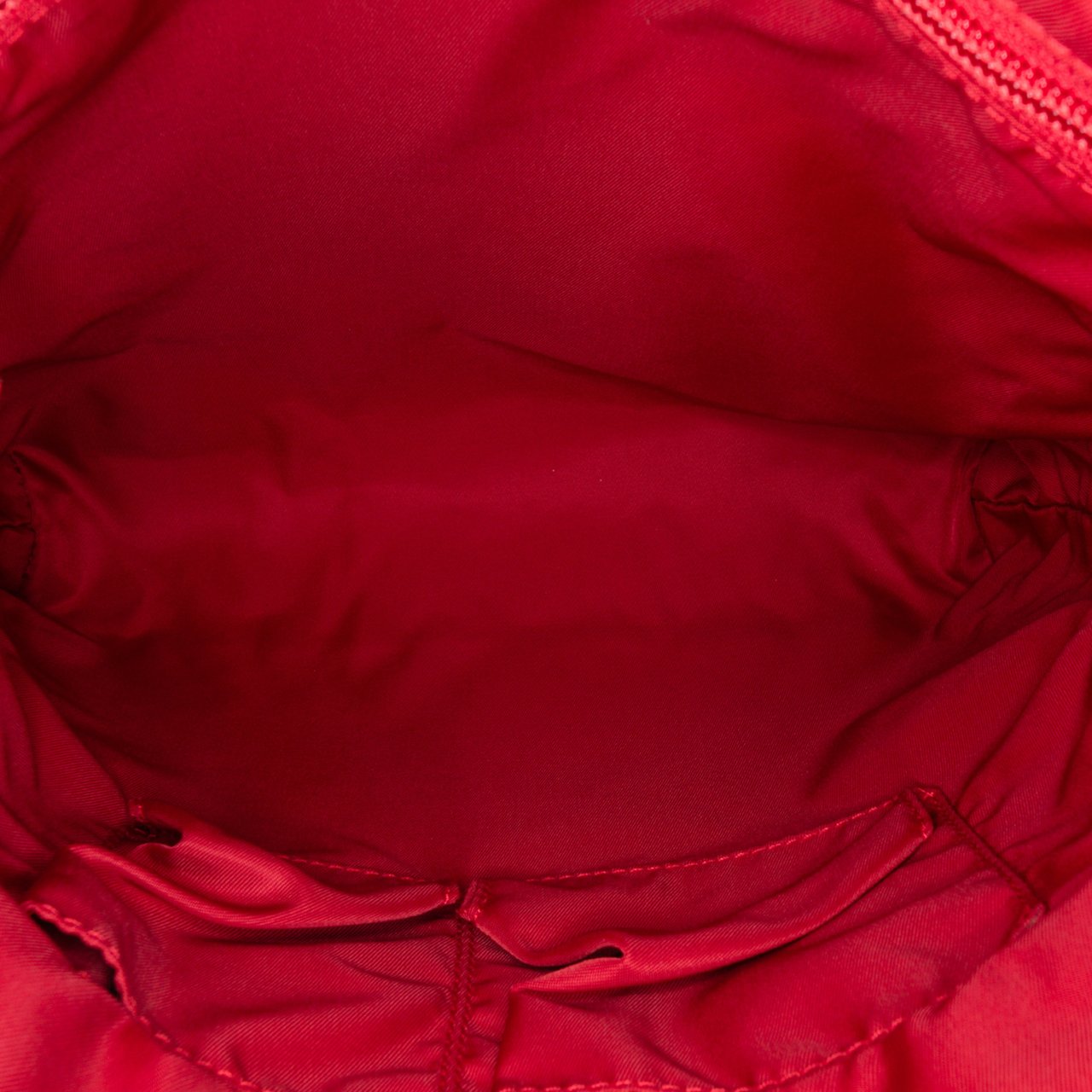 Gucci GG Nylon Flat Messenger Bag Rood