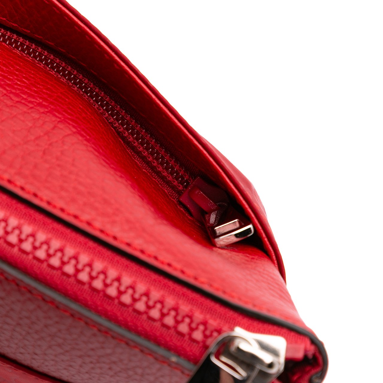 Gucci GG Nylon Flat Messenger Bag Rood