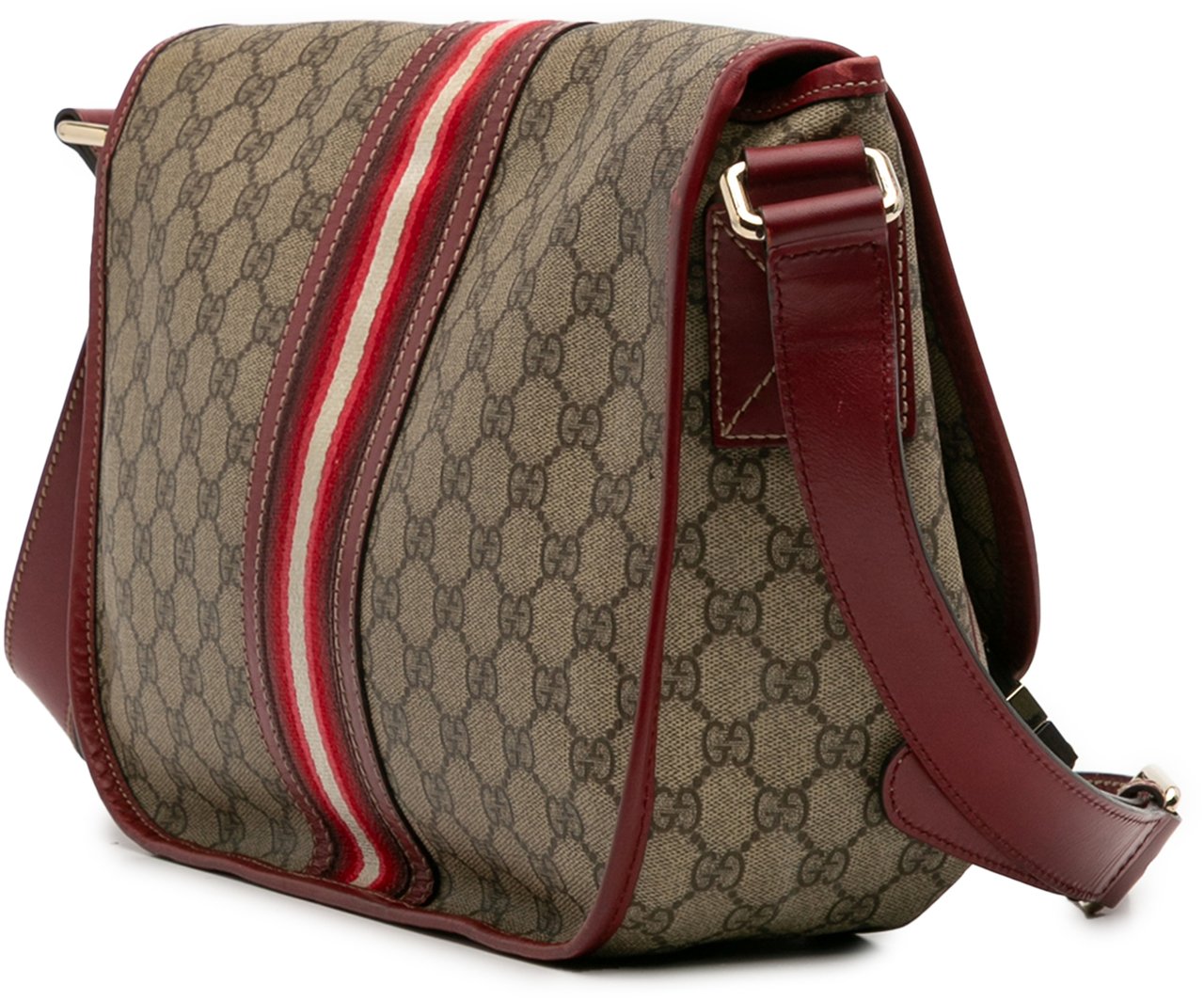 Gucci GG Supreme Web Crossbody Bruin