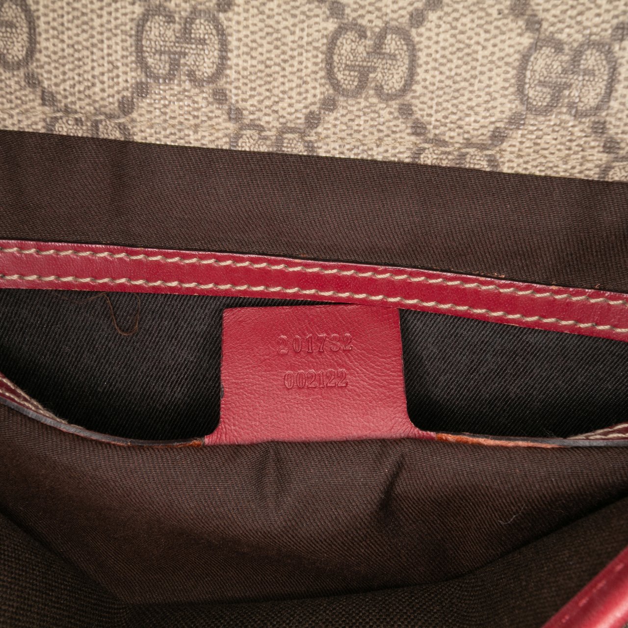 Gucci GG Supreme Web Crossbody Bruin