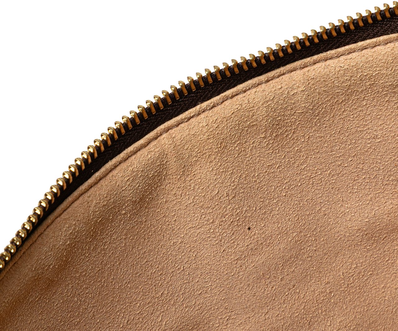 Gucci GG Supreme Web Ophidia Clutch Bruin