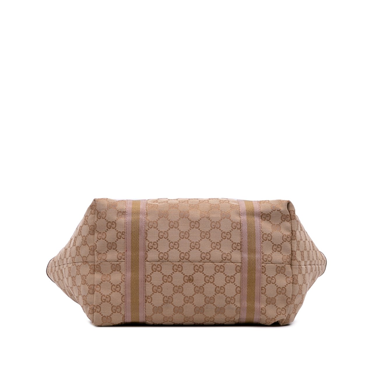 Gucci GG Canvas Jolicoeur Tote Bruin