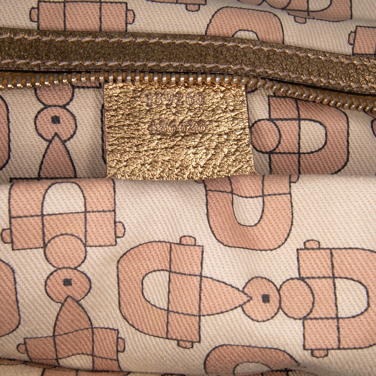 Gucci GG Canvas Jolicoeur Tote Bruin