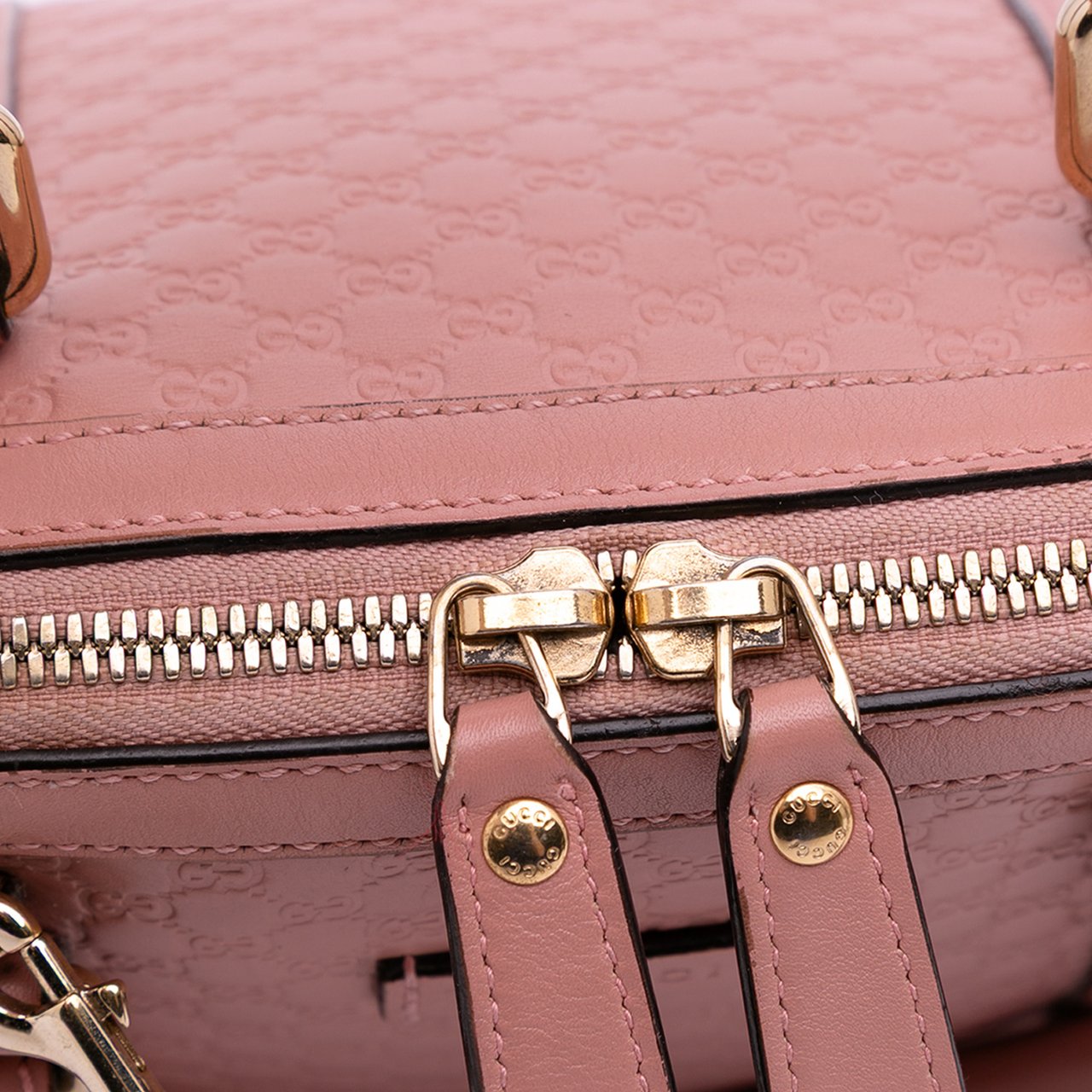 Gucci Mini Microguccissima Dome Satchel Roze