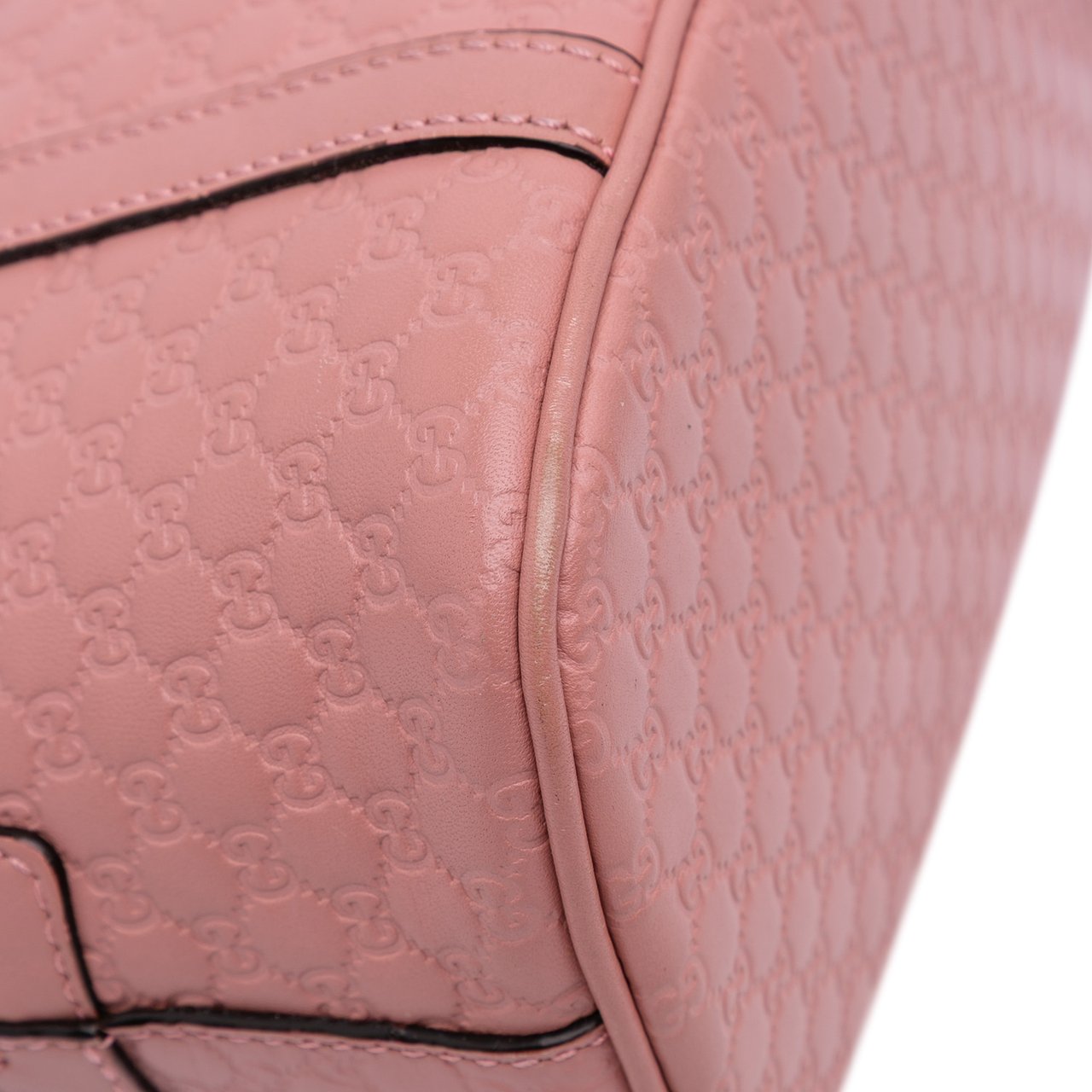 Gucci Mini Microguccissima Dome Satchel Roze
