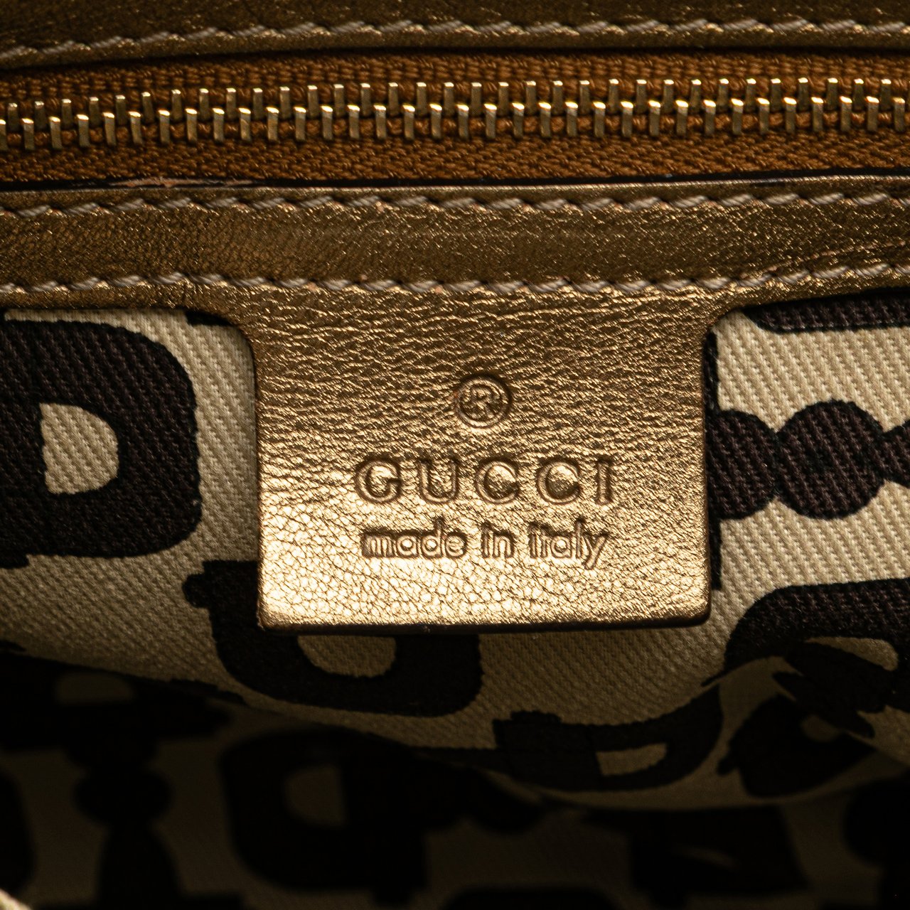 Gucci GG Canvas Jolicoeur Crossbody Bruin
