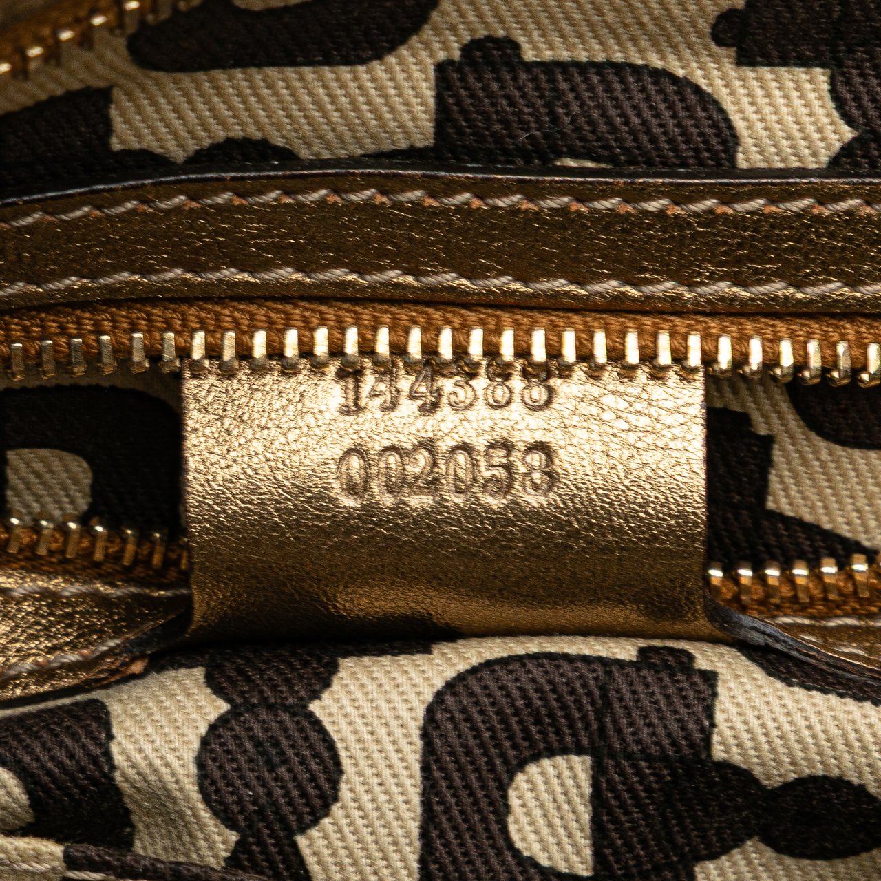 Gucci GG Canvas Jolicoeur Crossbody Bruin