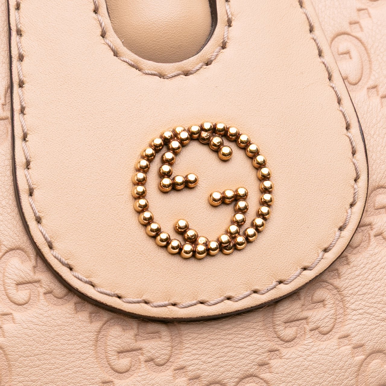 Gucci Medium Guccissima Scarlett Satchel Bruin