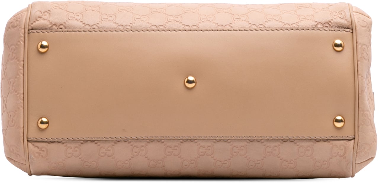 Gucci Medium Guccissima Scarlett Satchel Bruin