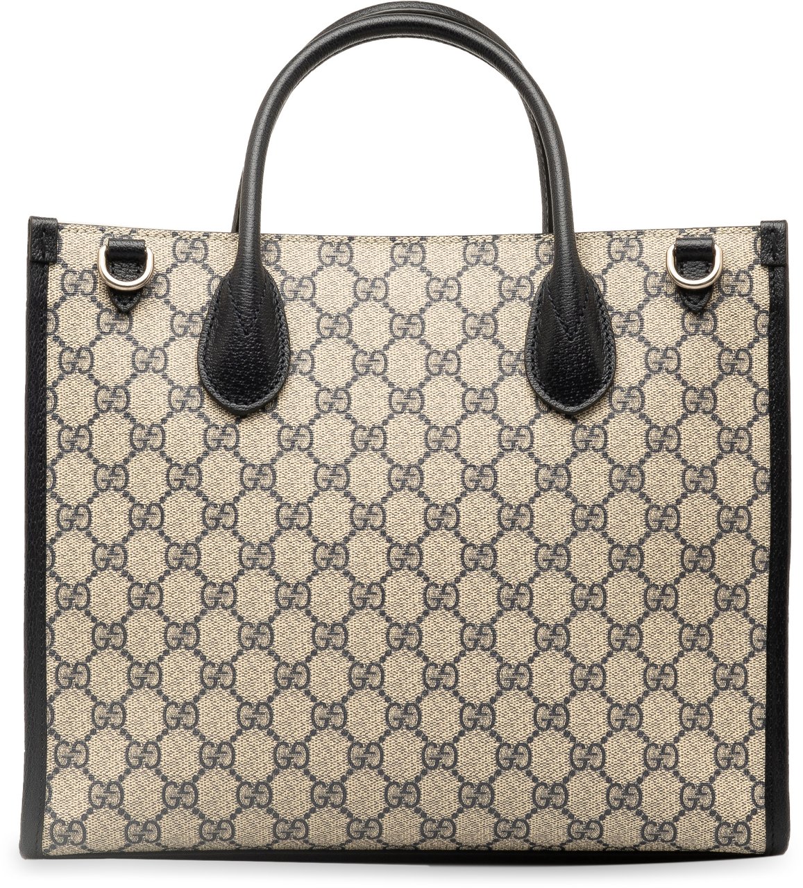 Gucci Small GG Supreme Interlocking G Tote Bruin