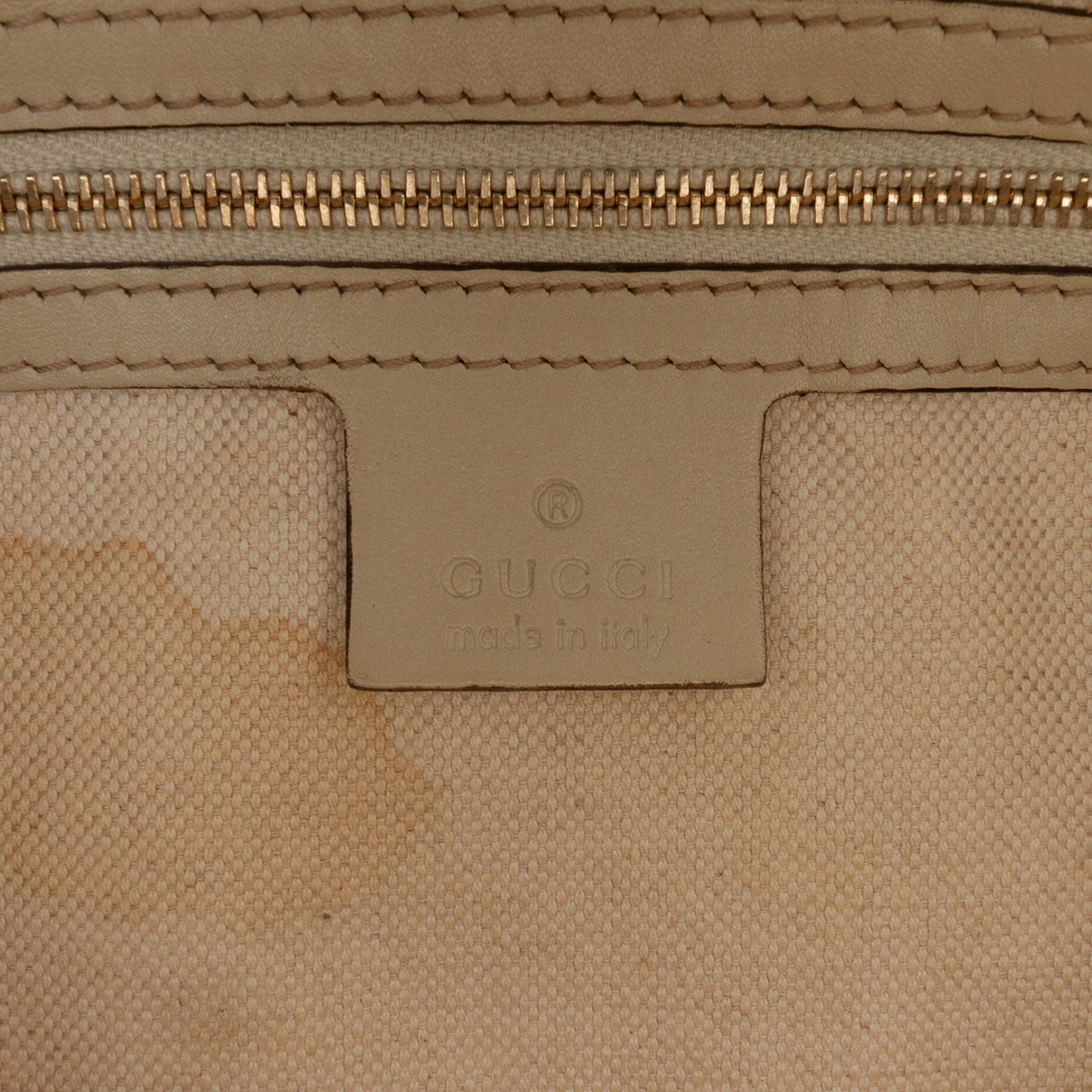 Gucci GG Canvas Web Mayfair Satchel Bruin