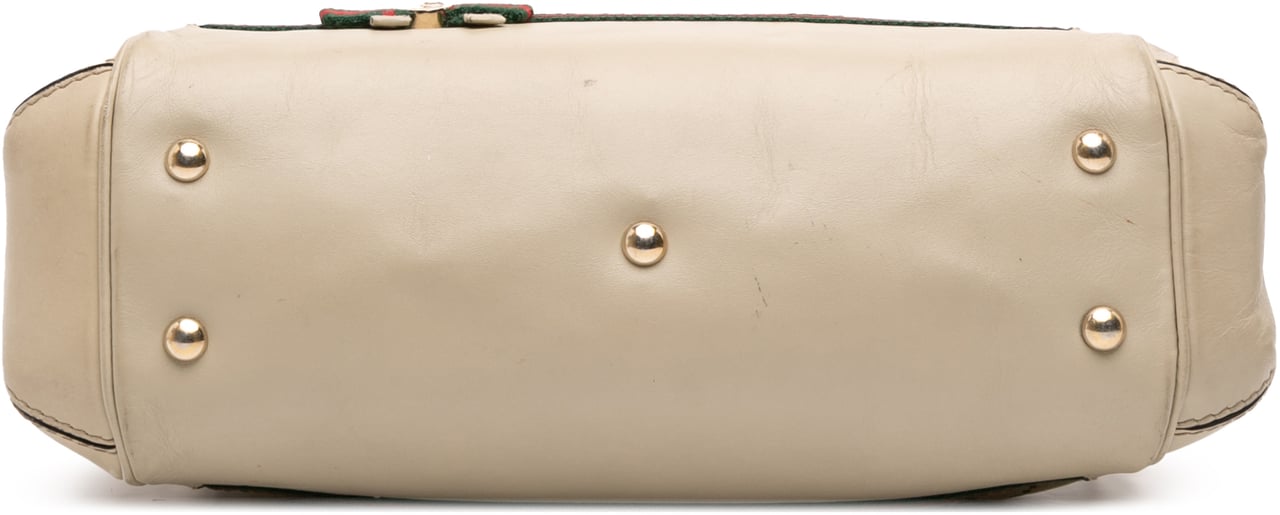 Gucci GG Canvas Web Mayfair Satchel Bruin