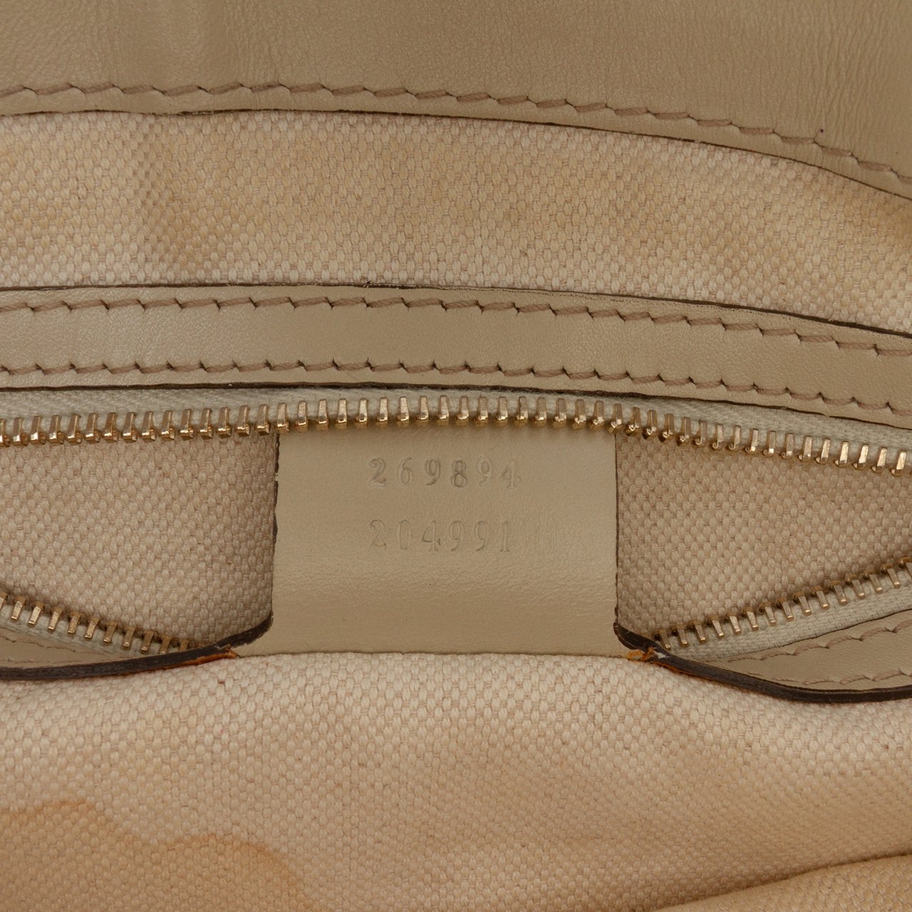 Gucci GG Canvas Web Mayfair Satchel Bruin