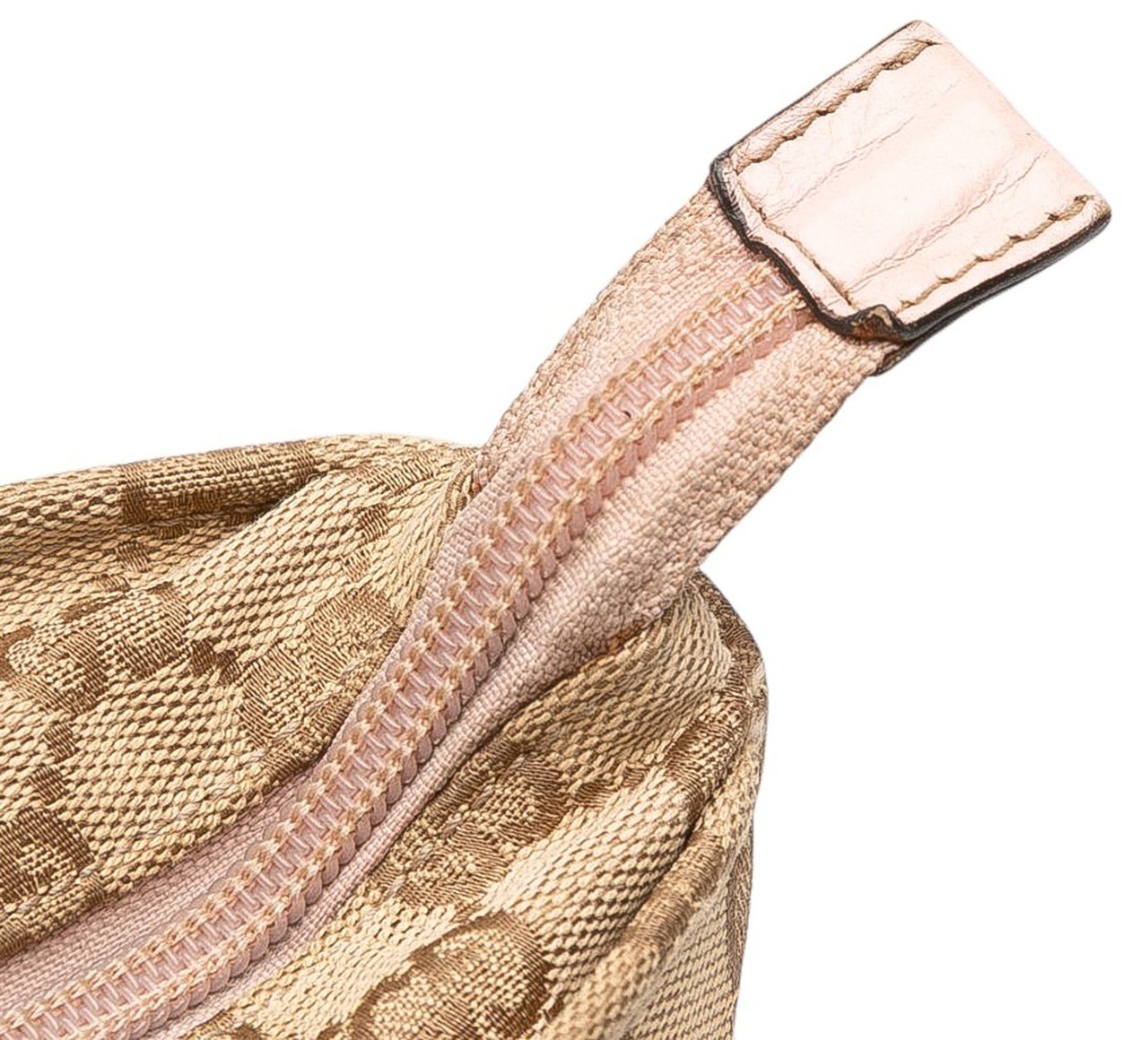 Gucci GG Canvas Web Tote Bruin