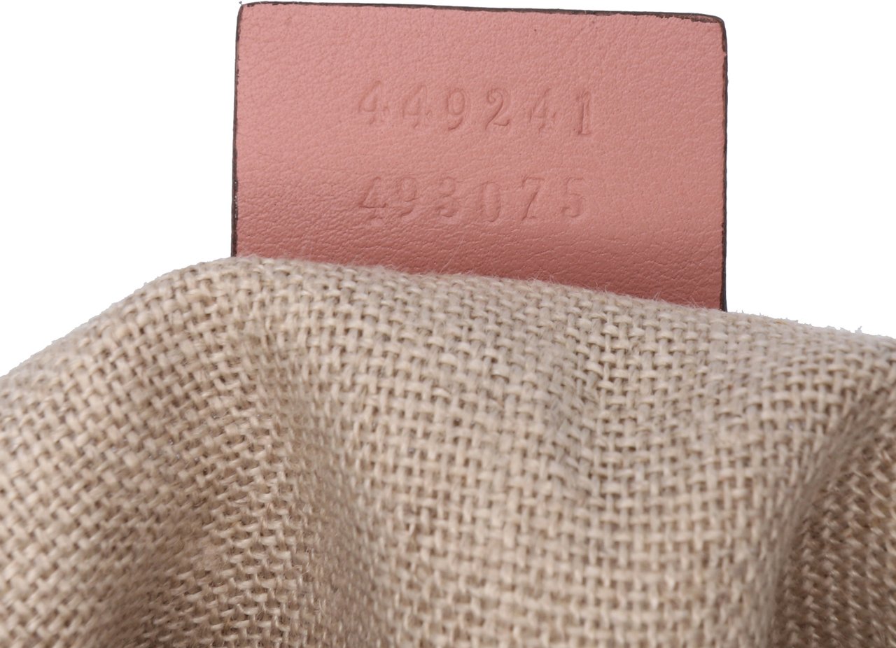 Gucci Small Microguccissima Bree Satchel Roze