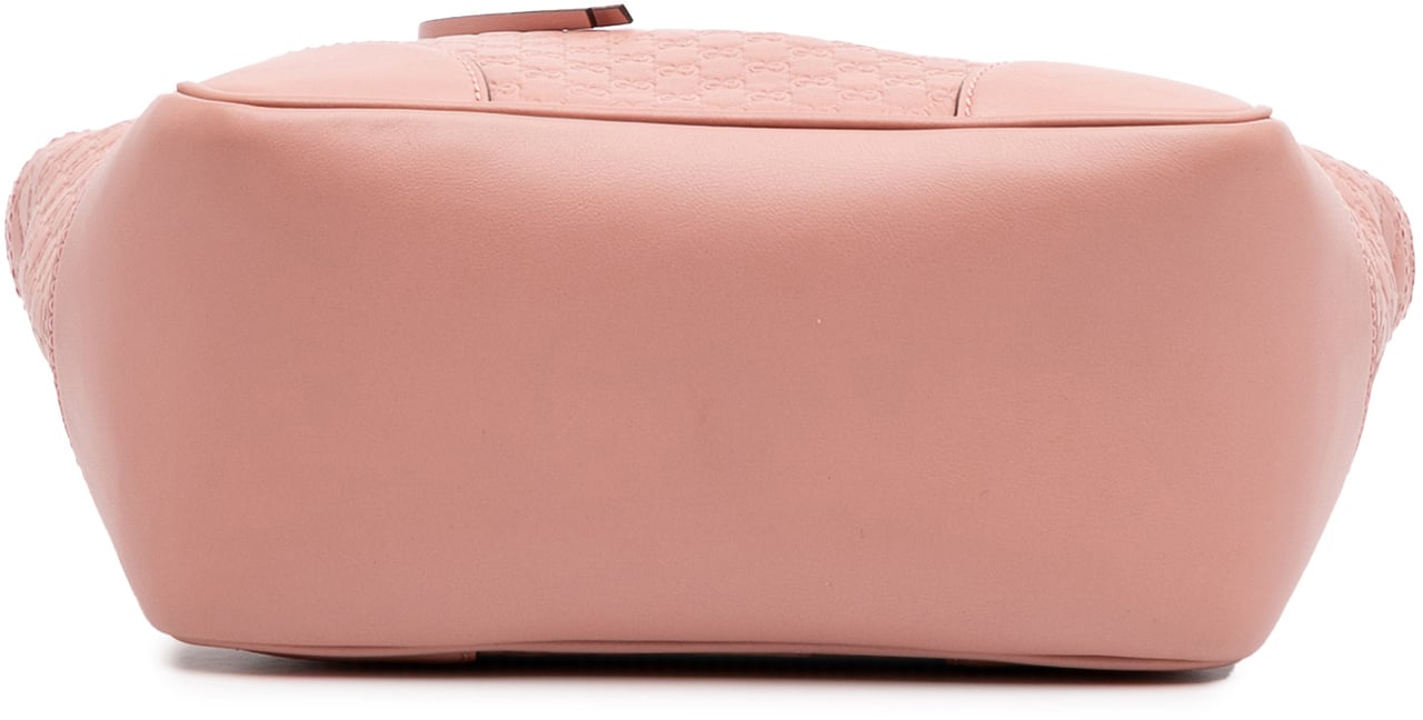 Gucci Small Microguccissima Bree Satchel Roze