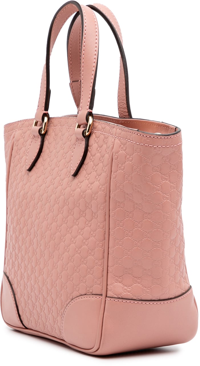 Gucci Small Microguccissima Bree Satchel Roze