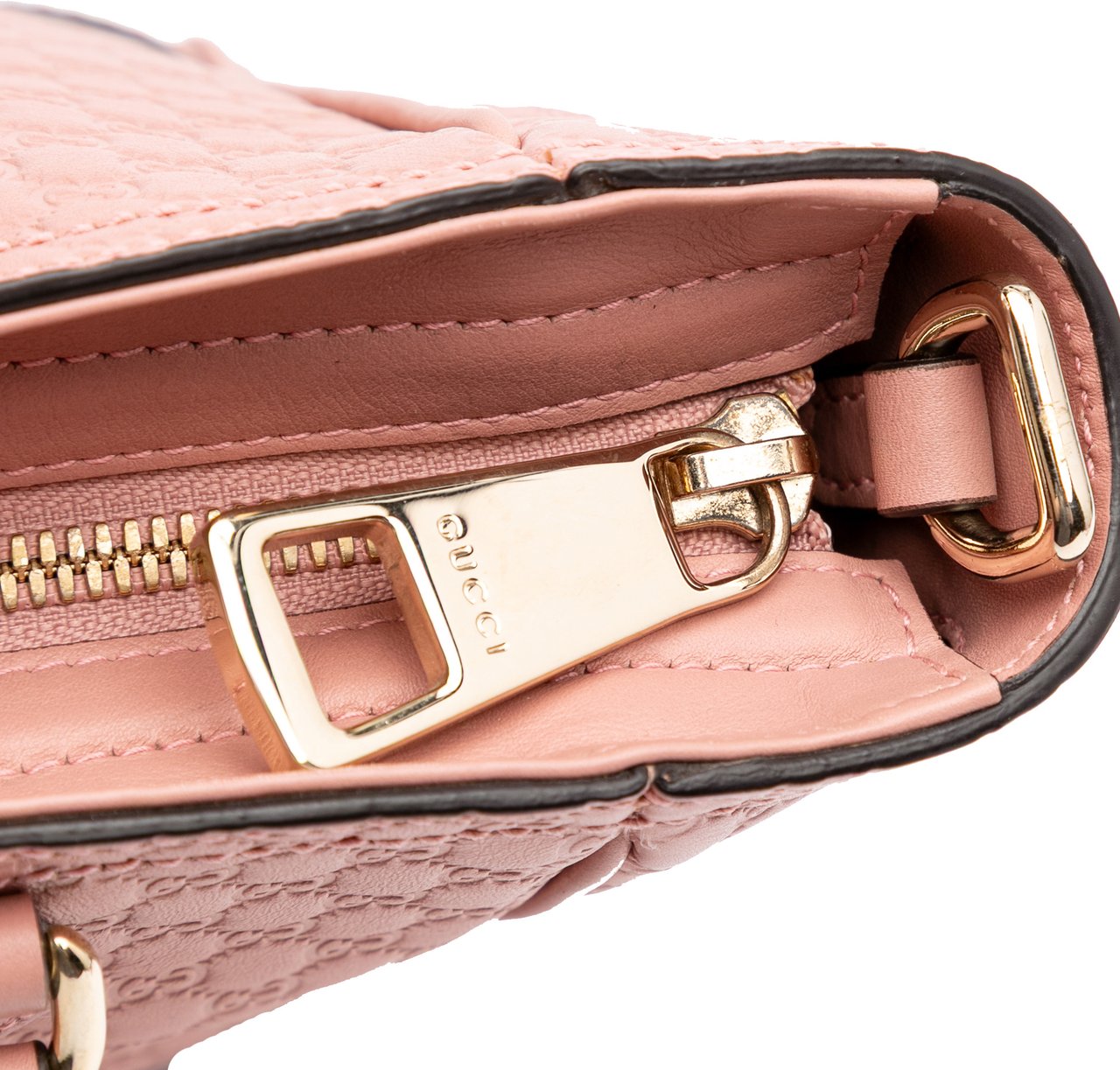 Gucci Small Microguccissima Bree Satchel Roze