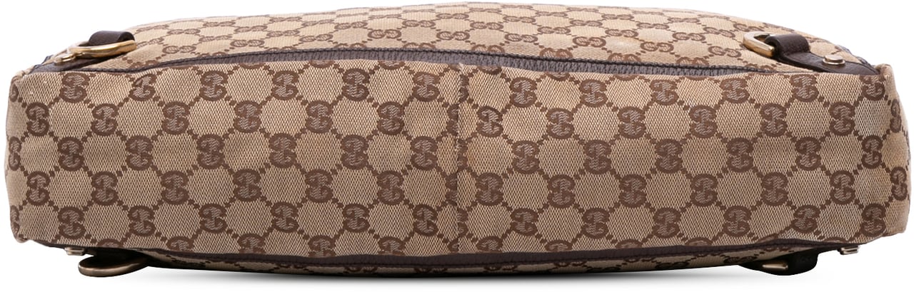 Gucci GG Canvas Abbey D Ring Tote Bruin