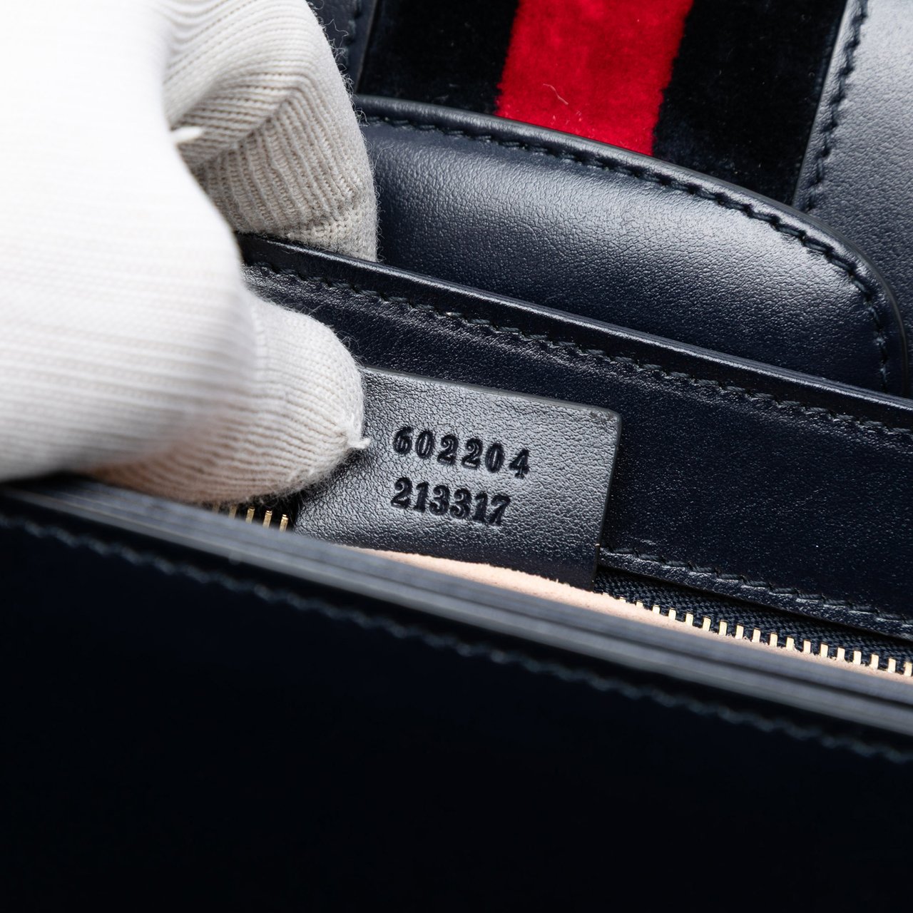 Gucci Medium Leather Web 1955 Horsebit Shoulder Bag Zwart