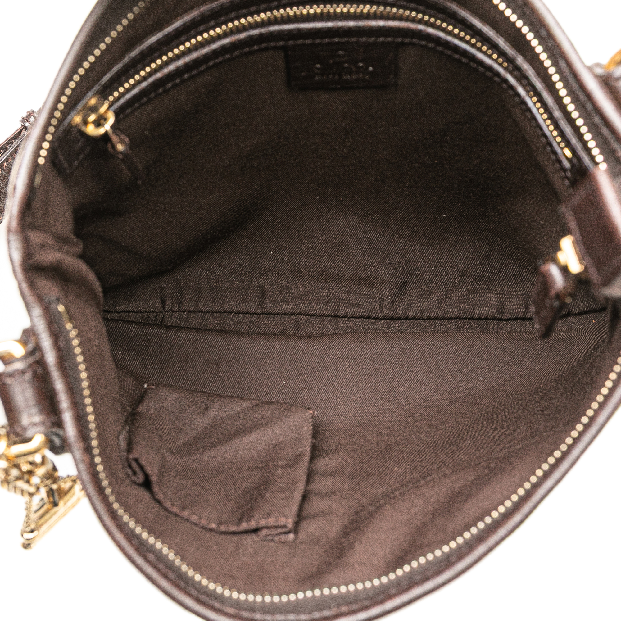 Gucci GG Canvas Jolicoeur Crossbody Bruin