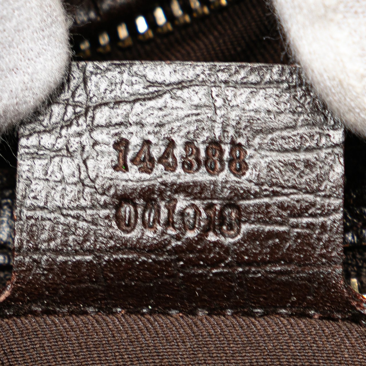 Gucci GG Canvas Jolicoeur Crossbody Bruin