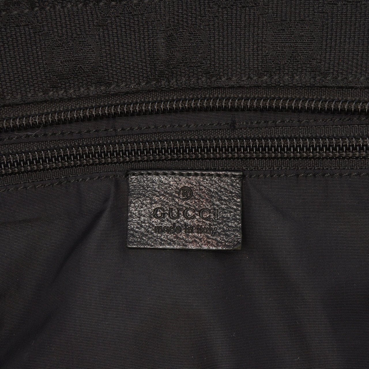Gucci GG Canvas Web Tote Zwart