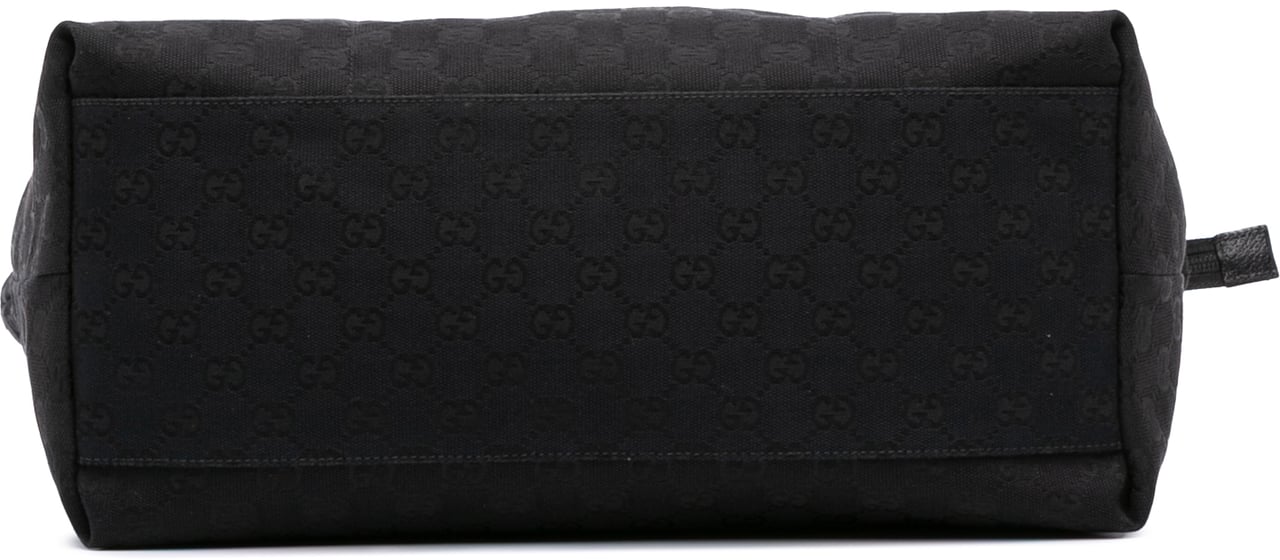 Gucci GG Canvas Web Tote Zwart